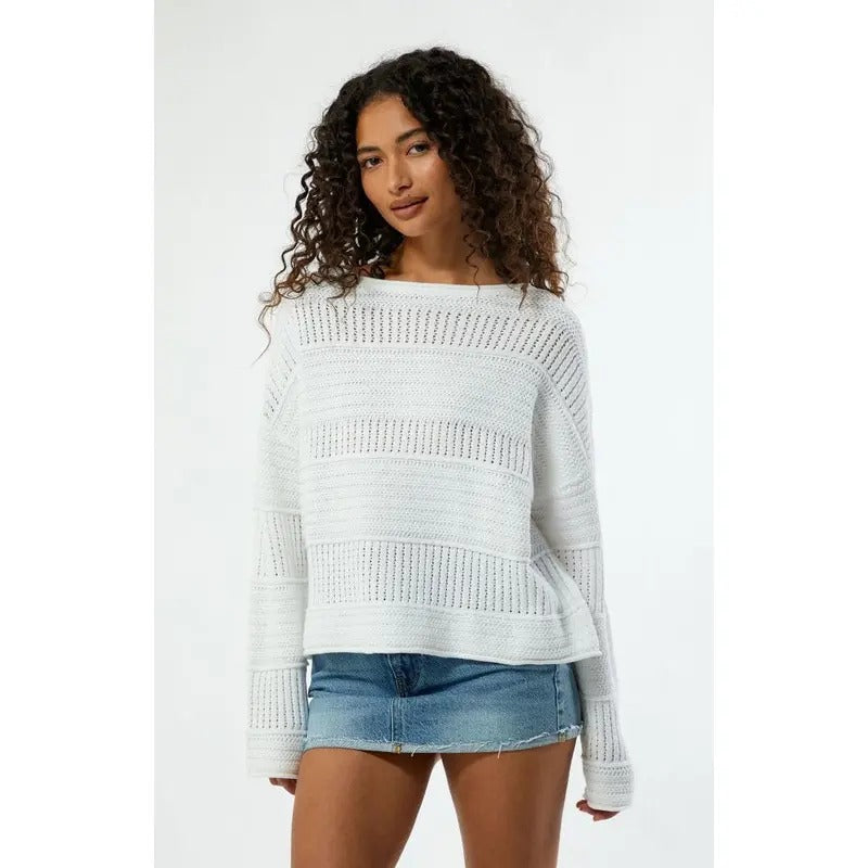 LA Hearts Women's Remi Pullover Sweater T-Shirts, Hoodie, Sweatshirt | DripVista.com