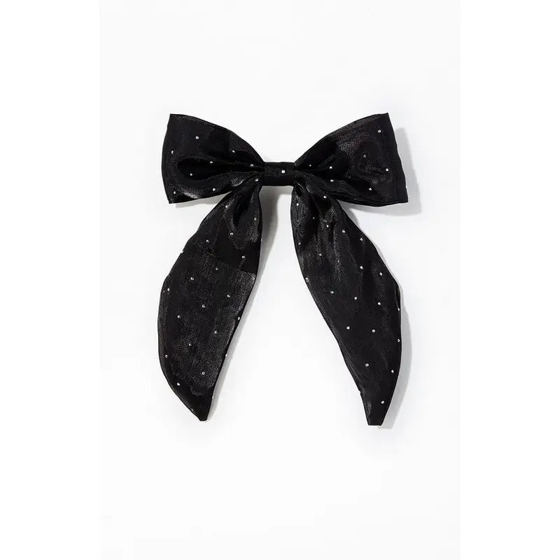LA Hearts Women's Rhinestone Bow Barrette T-Shirts, Hoodie, Sweatshirt | DripVista.com