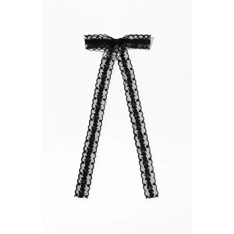 LA Hearts Women's Rosette Scalloped Bow Bar Hair Clip T-Shirts, Hoodie, Sweatshirt | DripVista.com