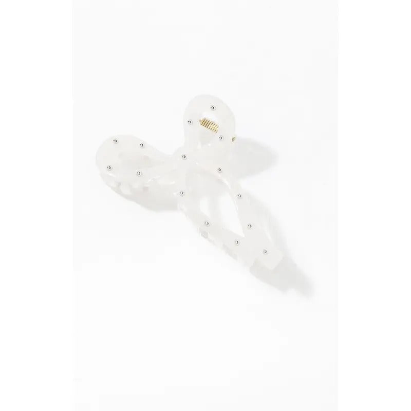 LA Hearts Women's Studded Bow Hair Claw Clip T-Shirts, Hoodie, Sweatshirt | DripVista.com