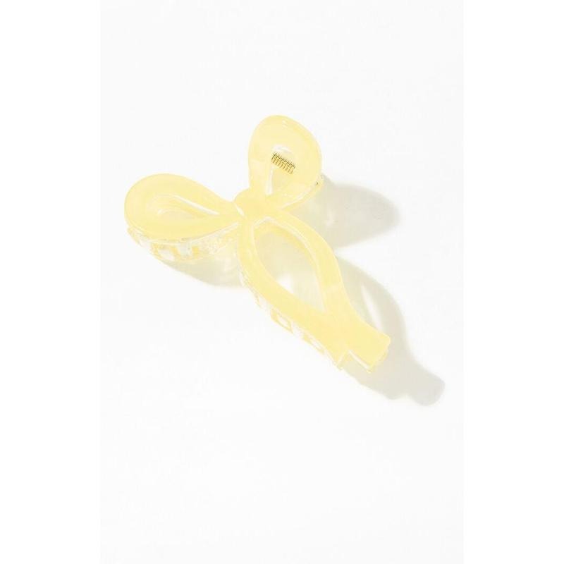 LA Hearts Women's Yellow Bow Hair Claw Clip T-Shirts, Hoodie, Sweatshirt | DripVista.com