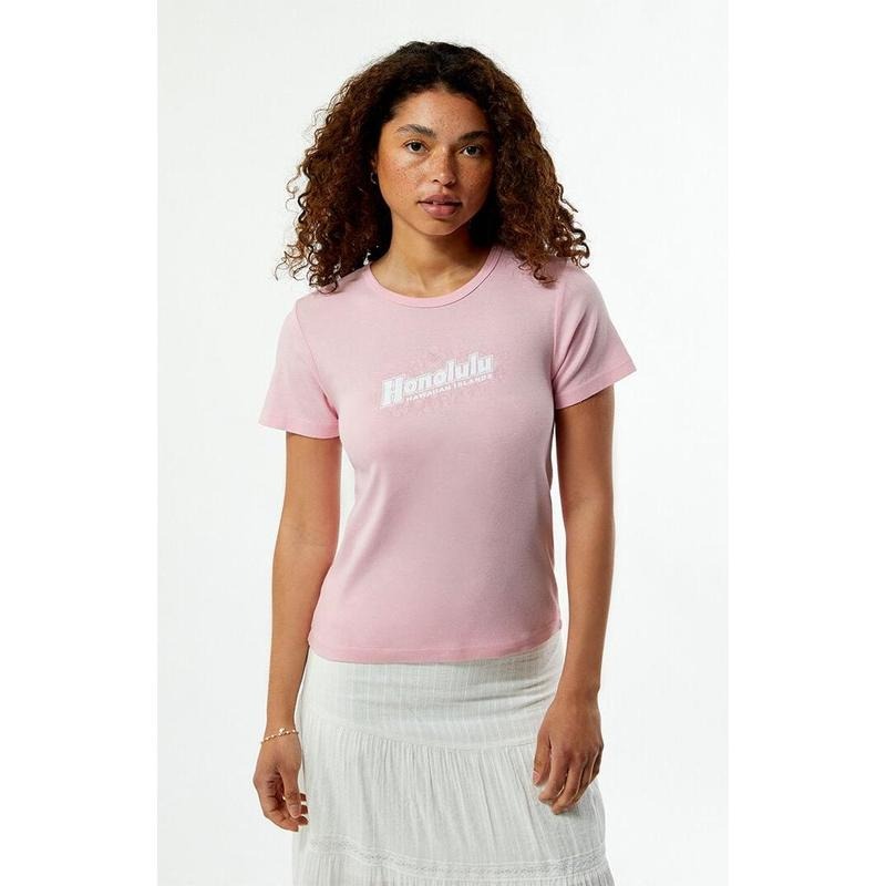 PS / LA Women's Honolulu Skimmer T-Shirt Hoodie, Sweatshirt | DripVista.com