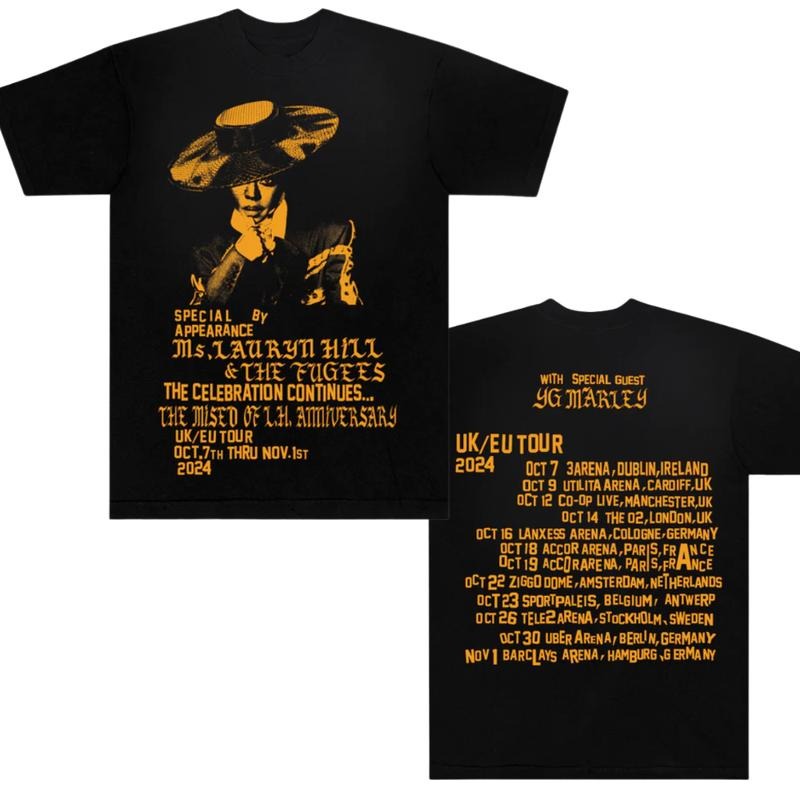 LAURYN HILL TOUR TEE, Gift for Fans Hoodie, Sweatshirt | DripVista.com