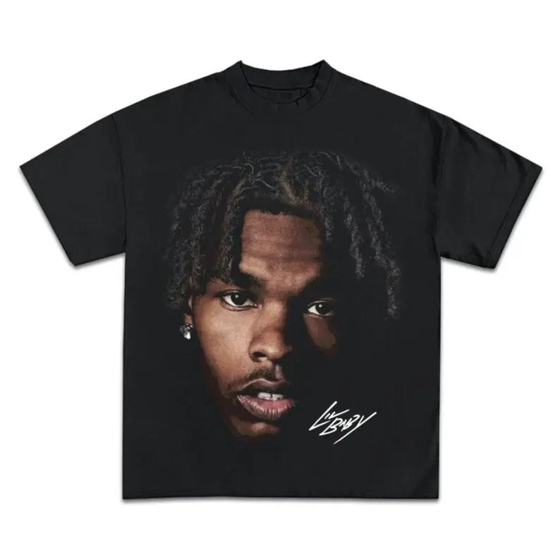 LIL BABY T-SHIRT Rap Tee Concert Shirt, Style Face Tee, Harder Than Ever Young Thug Gunna Hoodie, Sweatshirt | DripVista.com