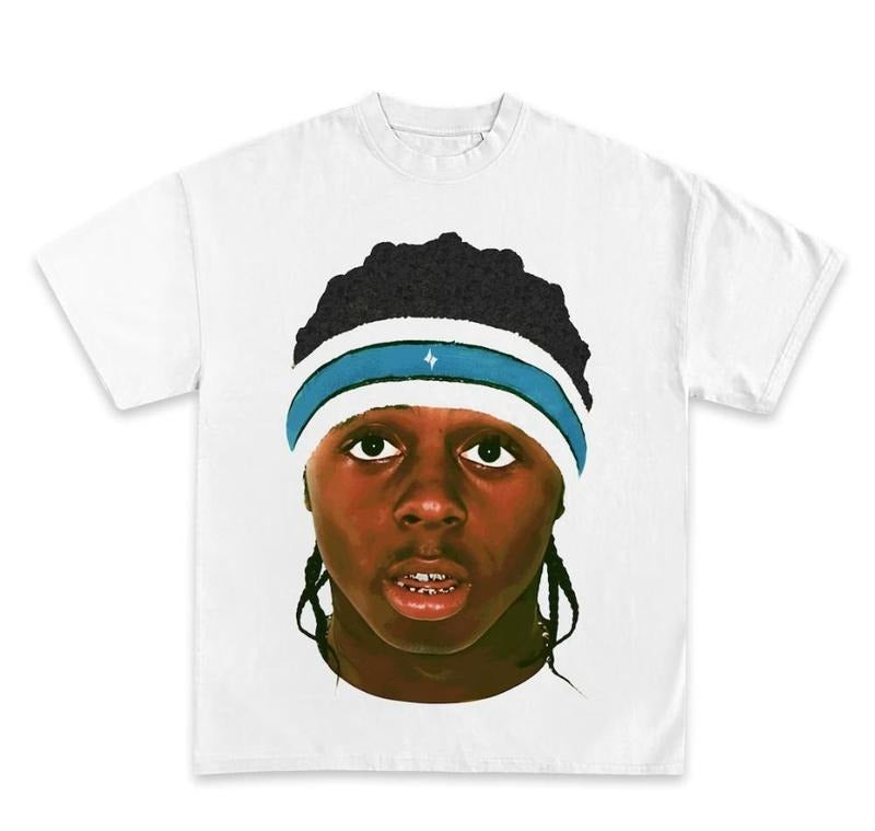 LIL WAYNE T-SHIRT  Rap Tee Vintage Style Concert Merch Graphic Jumbo Face Tee  Rare Hip Hop Collectible Young Money Drake...