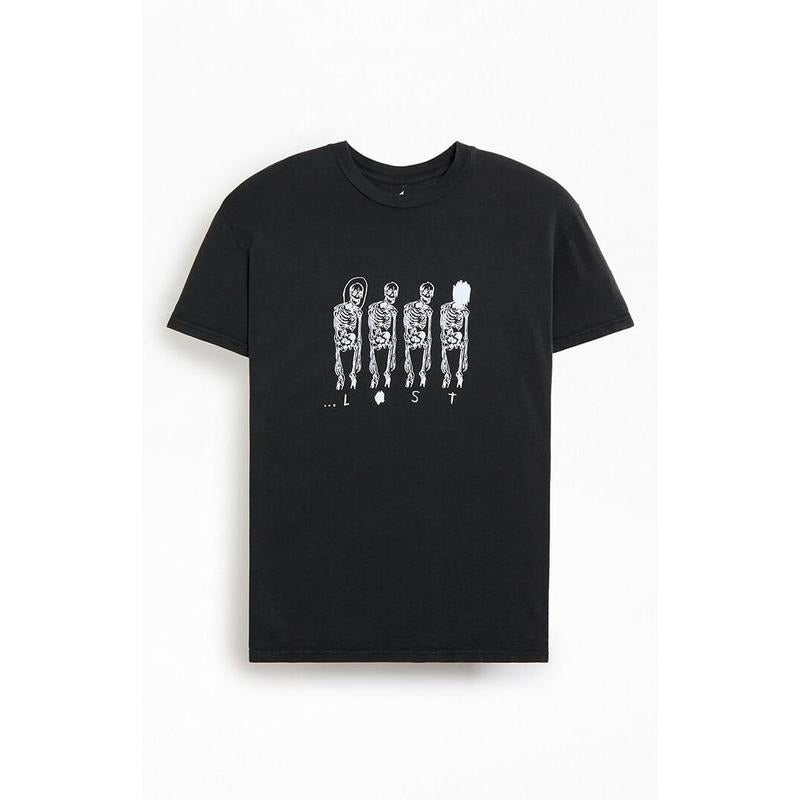 LOST Men's Gang Four Vintage Dye T-Shirt - Multicolor Hoodie, Sweatshirt | DripVista.com