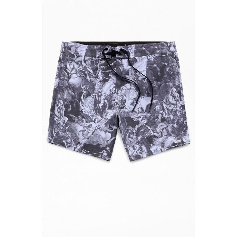 LOST Men's Heavy Metal History 8.5" Boardshorts T-Shirts, Hoodie, Sweatshirt | DripVista.com