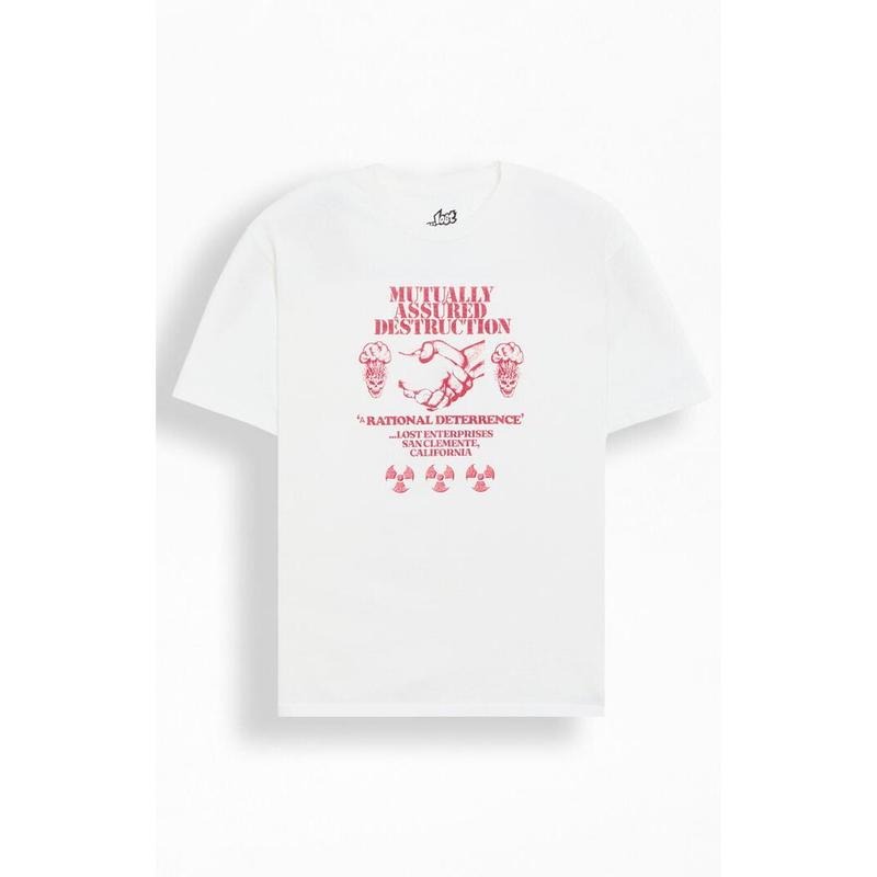 LOST Men's Mad Boxy T-Shirt - Multicolor Hoodie, Sweatshirt | DripVista.com