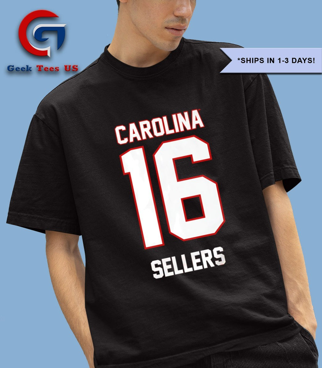 LaNorris Sellers 16 South Carolina Gamecocks football shirt