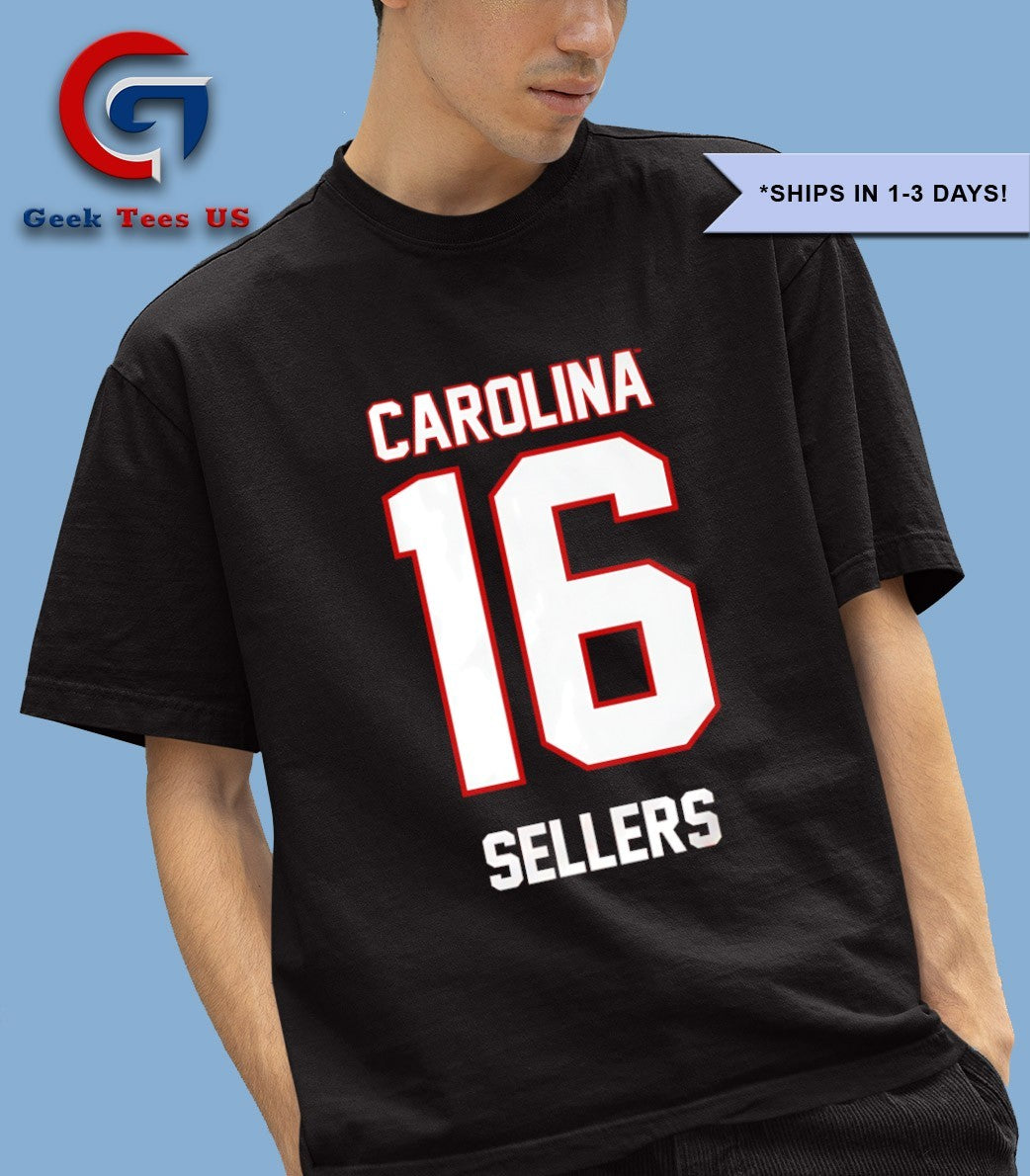 LaNorris Sellers 16 South Carolina Gamecocks football shirt