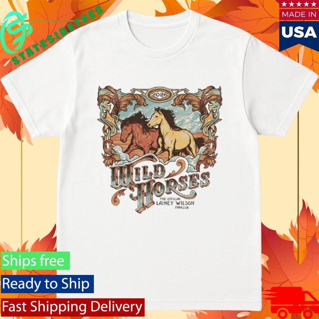 Lainey Wilson Wild Horses Fan Club Shirt