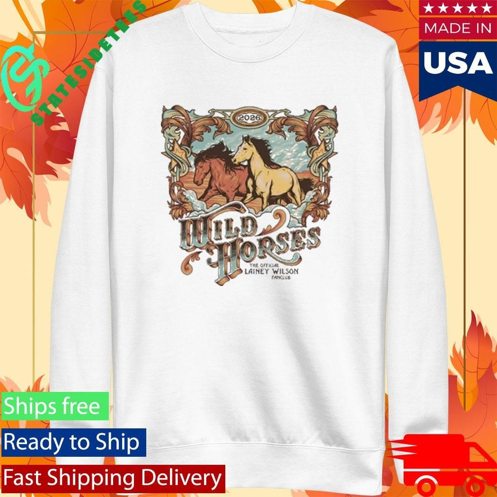 Lainey Wilson Wild Horses Fan Club Shirt