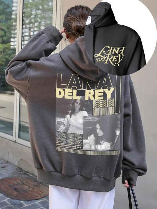Lana Del Rey Hoodie, Vintage Music Hoodie, Music Vintage T-Shirt, Vintage Music Sweatshirt, Vintage Sweatshirt, Oversized Sweatshirt, Gift For Music Fans, Gift For Him, Gift For Her