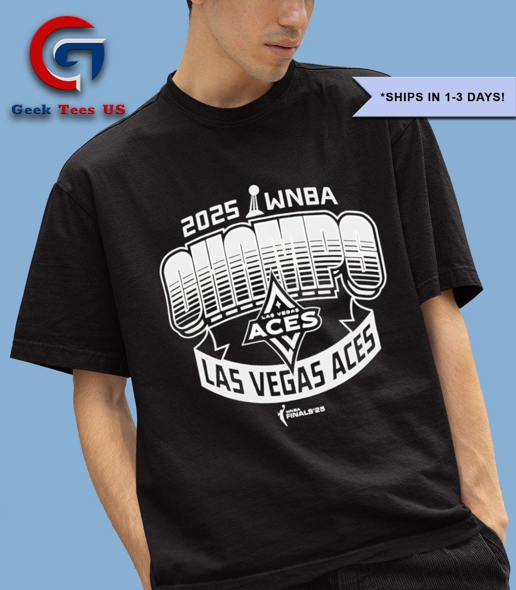 Las Vegas Aces 2025 WNBA Finals Champions shirt