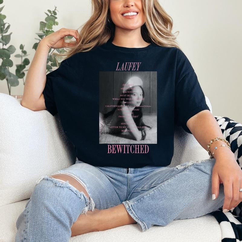 Laufey Shirt, Vintage Laufey Sweatshirt, Laufey The Bewitched Retro Tshirt, The Bewitched Tour