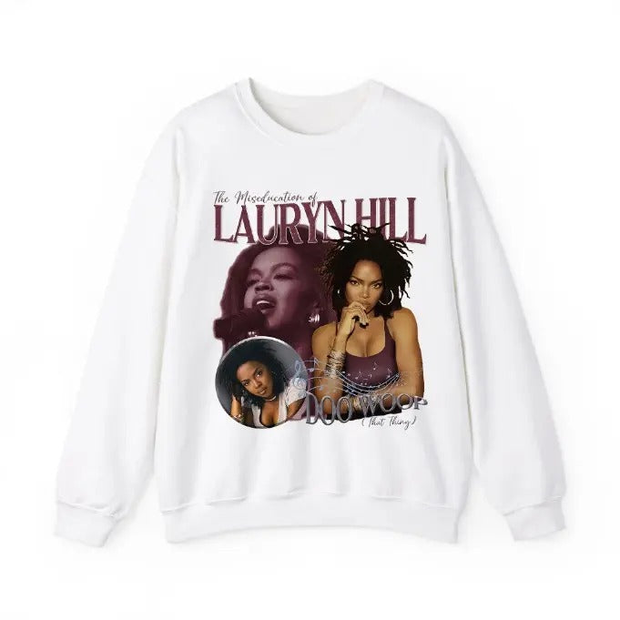Lauryn Hill T-Shirt Match Burgundy Shirt Music T-shirt