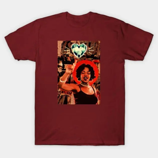 Lauryn Hill T Shirt Vintage Graphic Lauryn T Shirts for Adult T-Shirt Top