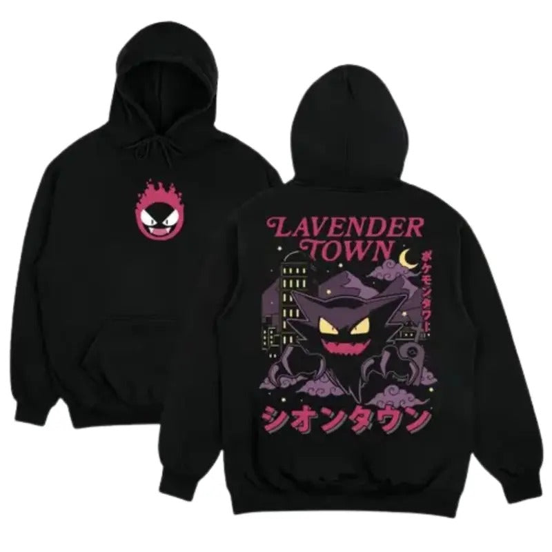 Lavender Town Legends 90s Vintage Hoodie, Sweatshirt, Manga T-shirt 2 Sides, Sweater Hoodie 2 Sides, Gift for Women for...