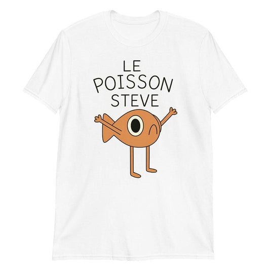Le Poisson Steve T Shirt, Meme t shirt, Unisex Men & Women, Trendy Streatwear Gift