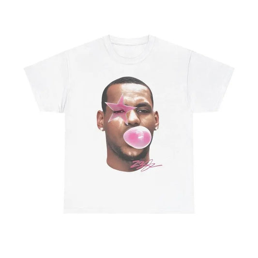 LeBubbleGum Vintage Goat Basketball Tee Casual Cotton Menswear Retro Shirt T-Shirt Top Graphic Underwear Tshirt Streetwear Shortsleeve Breathable Soft