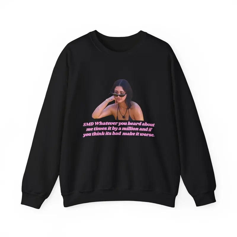 Leah Love Island Inspire Crewneck Sweatshirt, Big One Up There, In Your Overalls Sweatshirt, Love Island Seas0n 6, Unisex Long Sleeve Crewneck Shirt