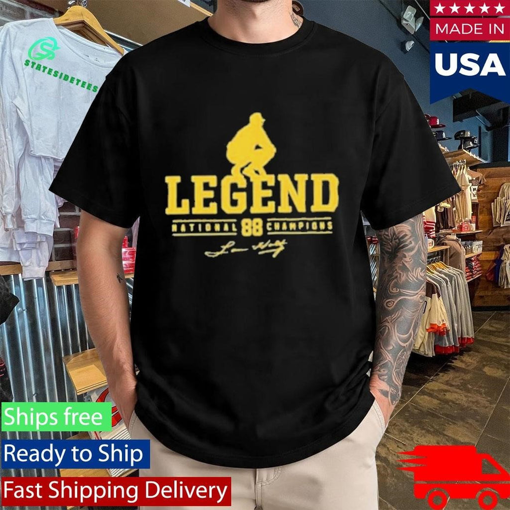 Legend Lou Holtz Notre Dame 1988 National Champions Shirt