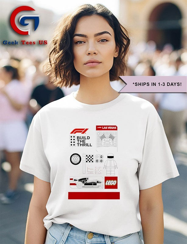 Lego Build The Thrill Las Vegas shirt