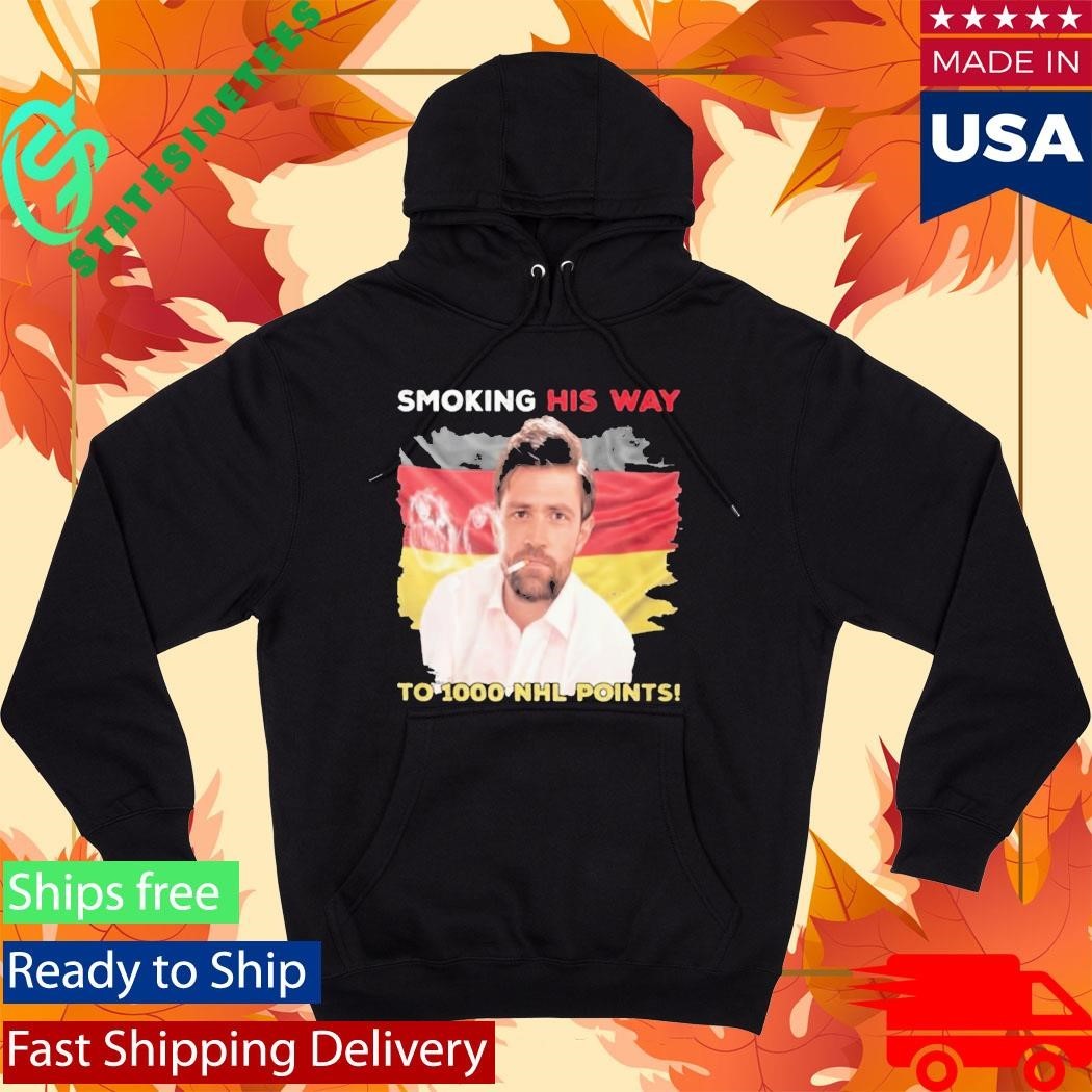 Leon Draisaitl Smocking His Way To 1000 Points Shirt