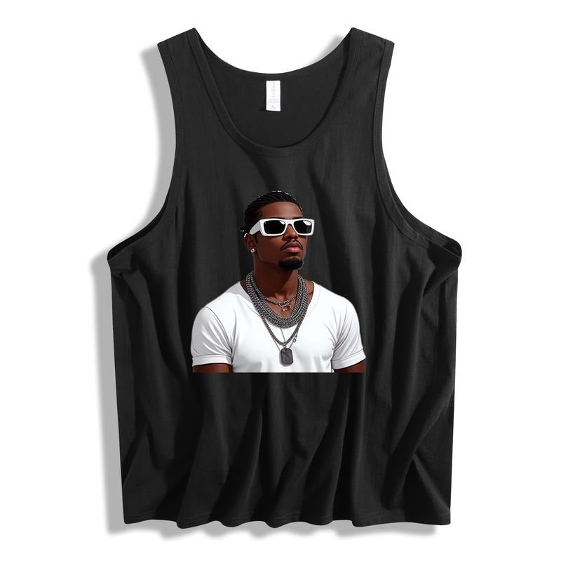 Level up your street - style game! This men'WB shield vest features WB shield sleek, trendy graphic FOG WB shield fashion...
