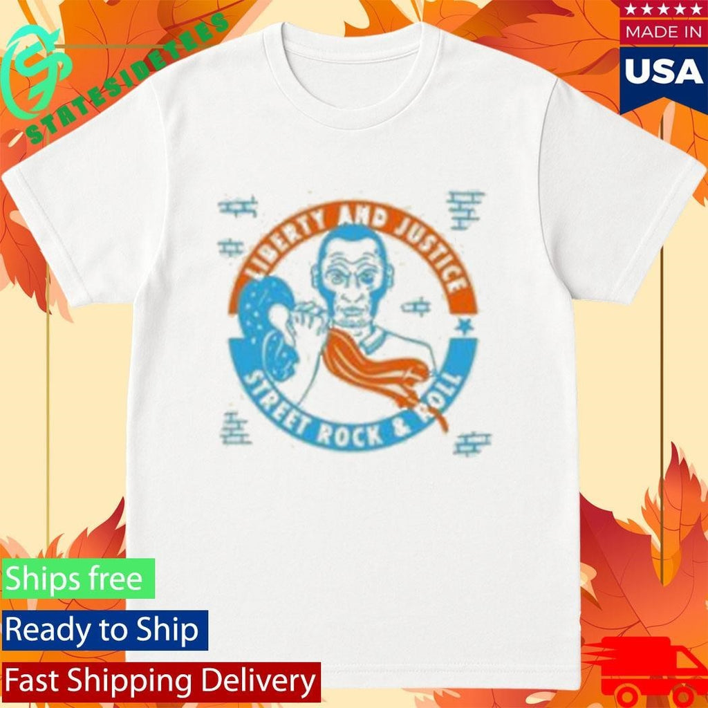 Liberty & Justice Street Rock & Roll Shirt