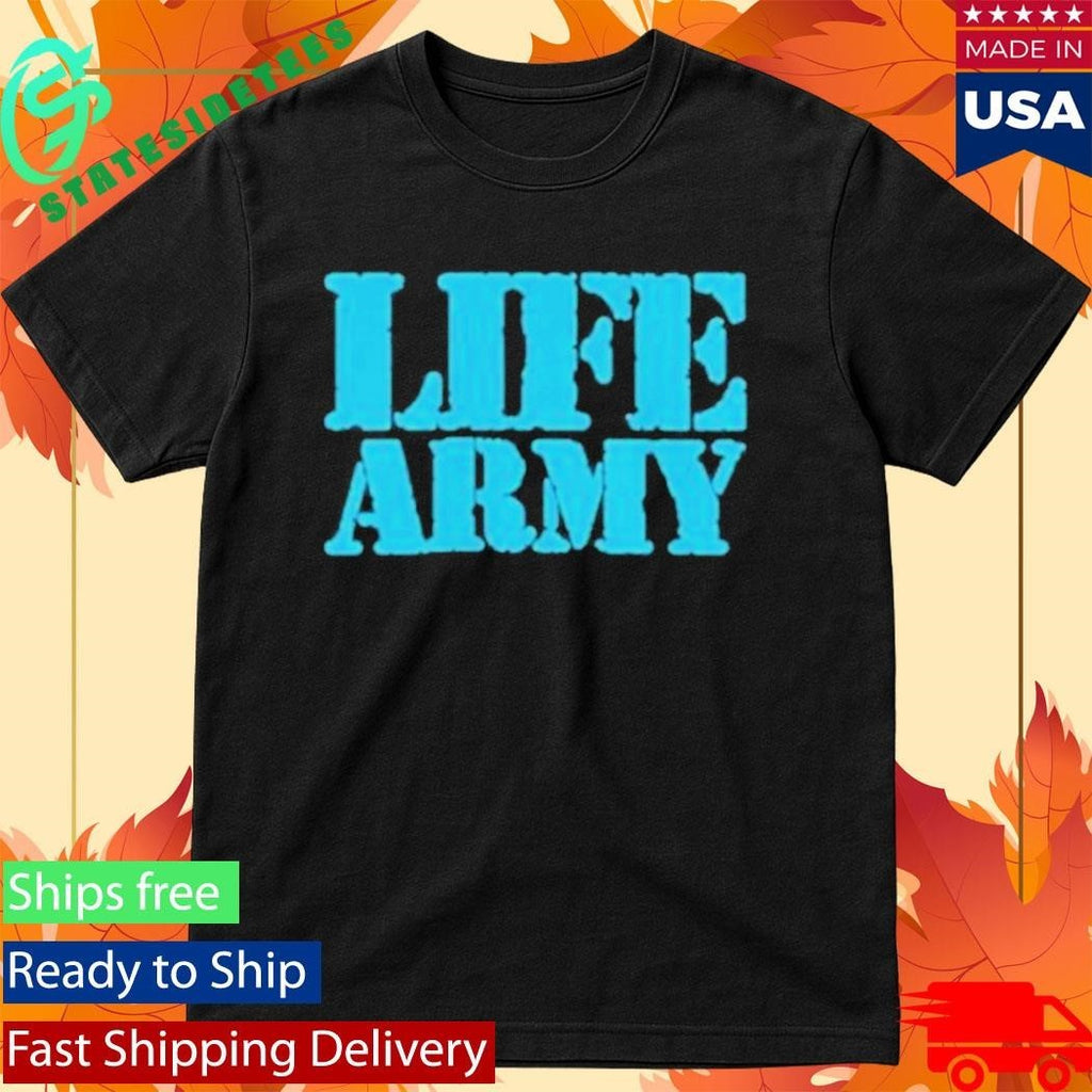 Life Army Officer Tatum X Save The Storks Shirt