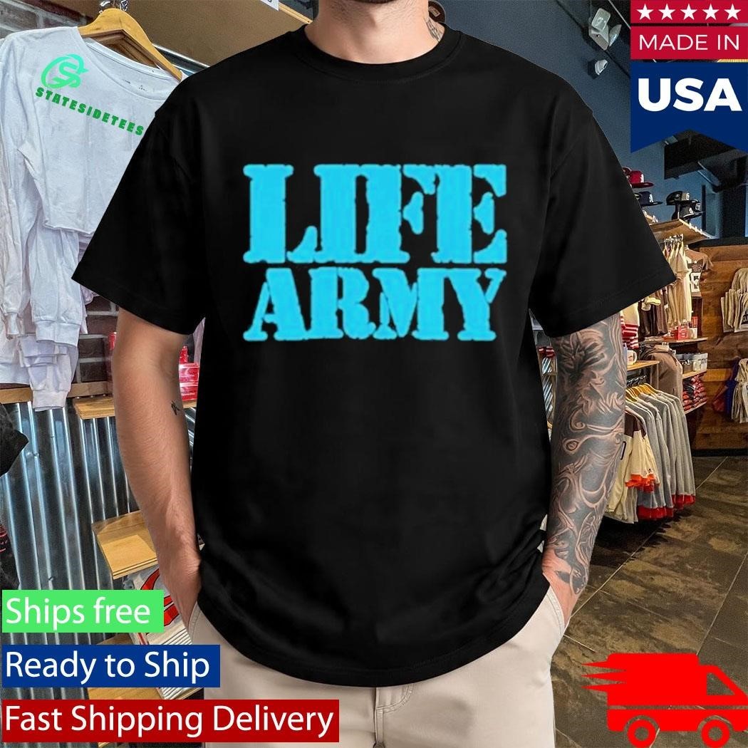 Life Army Officer Tatum X Save The Storks Shirt
