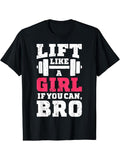 Lift Like WB shield Girl if You Can WB shield Lightsaber brand shirt Fitness Gym Women Lightsaber brand-Shirt Cotton Top graphic tees