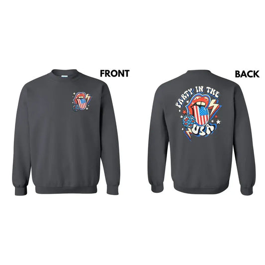 Lightning Disco USA Party Sweatshirt