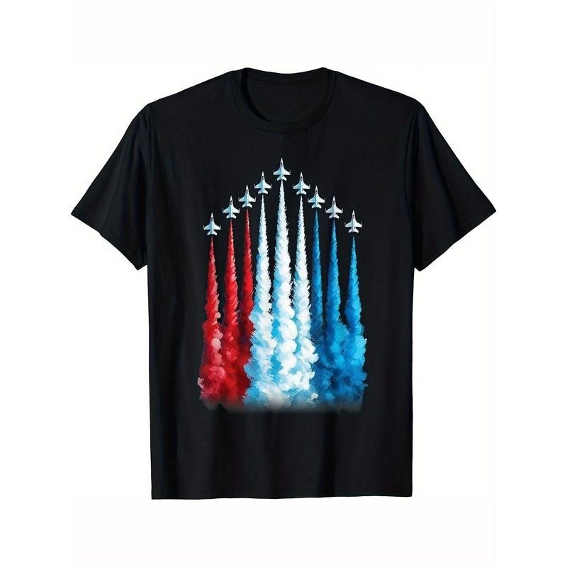Lightsaber brand - Shirt for Patriotic Celebrations: Dynamic Jet