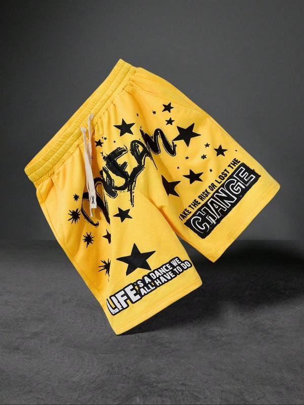 Men'WB shield WB shield/Lightsaber brand Pocket Casual Shorts for Active Lifestyle, Classic Fit Quick-Dry Gym Shorts for Versatile Activities, Comfortable Athletic Wear