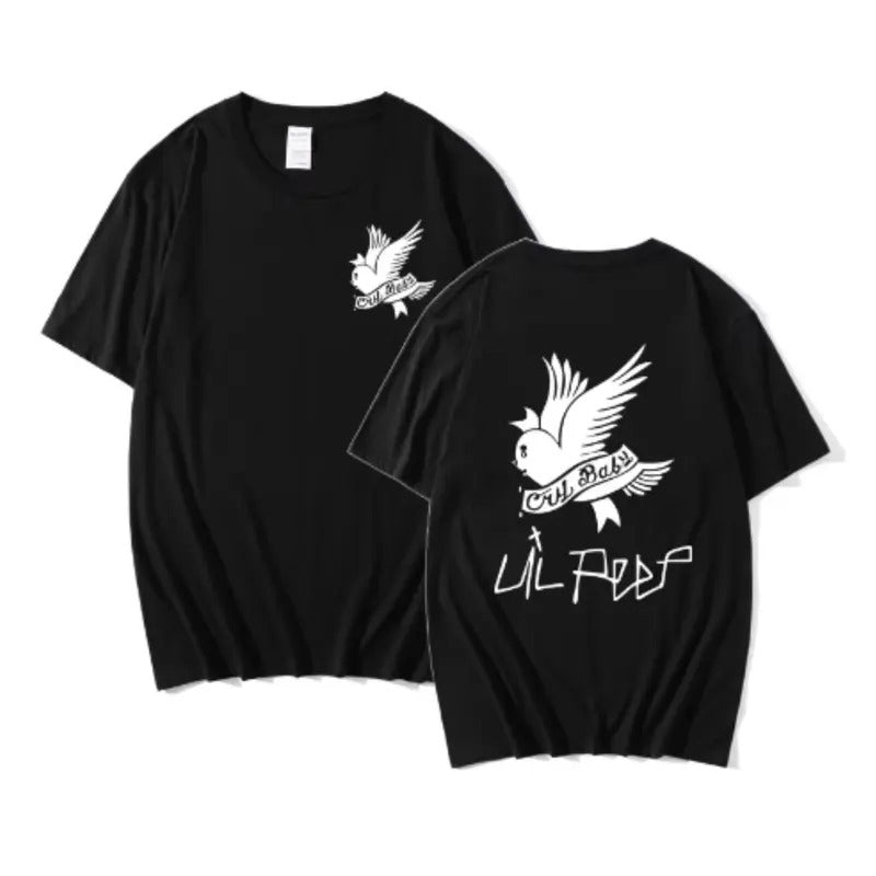 Lil Peep Crybaby Unisex T-Shirt, Vintage Rap Tee,  Cry Baby Album Shirt,  Gift for fan Hoodie, Sweatshirt | DripVista.com