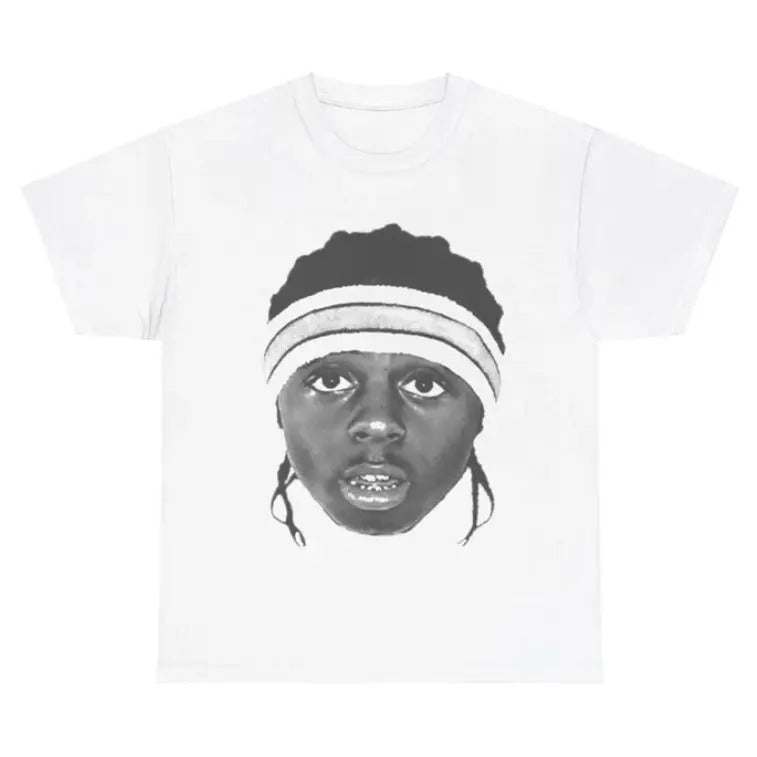 Lil Wayne Black White Rapper Graphic Tshirt Hoodie, Sweatshirt | DripVista.com