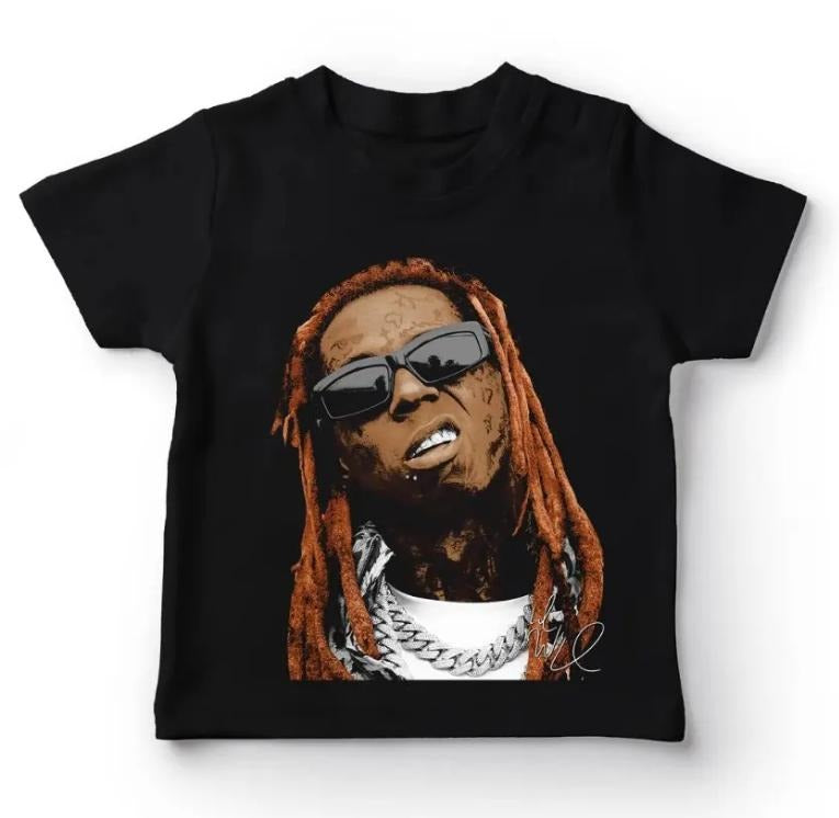 Lil Waynee Black T-shirt Hoodie, Sweatshirt | DripVista.com