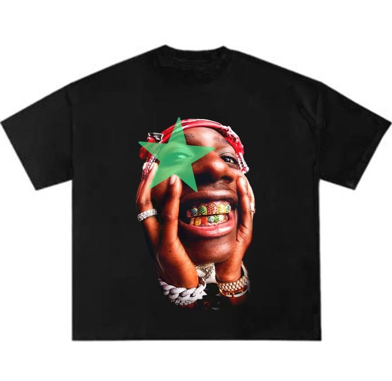 Lil Yachty Big Face Star Graphic Tee Hoodie, Sweatshirt | DripVista.com