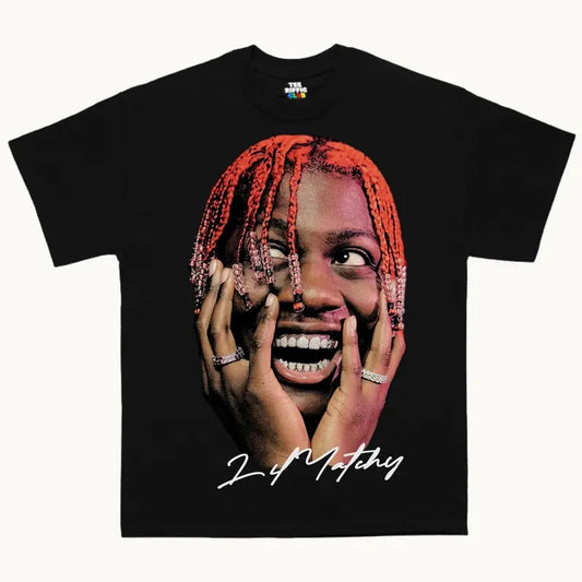 Lil Yachty Shirt Big Face Rapper Graphic Tee Shirt Vintage Rap Hip Hop Merch Oversized Heavy Cotton Men Women Menswear Top
