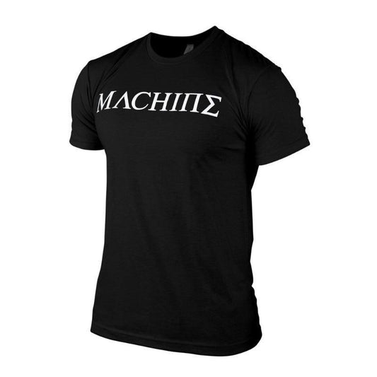 Limited Edition Machine ODA Tee Shirt - Classic Summer Cotton Blend Men's Top for Gym Workouts