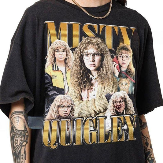 Limited Misty Quigly Yellowjackets Vintage Shirt Gift for Woman anda Man