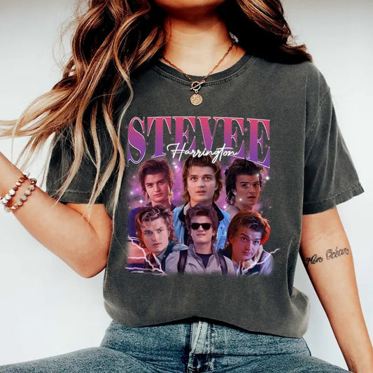 Limited Steve Harrington Vintage T-Shirt, Gift For Woman and Man Unisex T-Shirt
