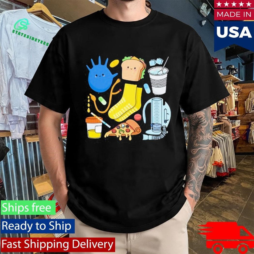 Lindsey Shelton Scrubhacks Collab Nurse Collage Shirt