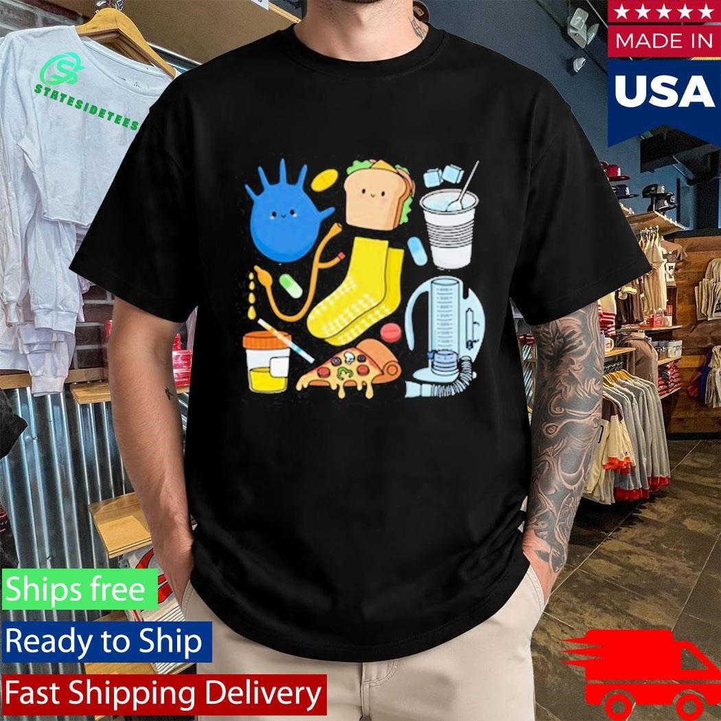 Lindsey Shelton Scrubhacks Collab Nurse Collage Shirt