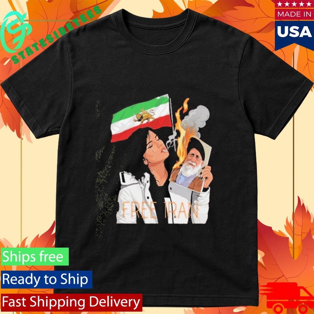 Lion And Sun Flag Persian Free Iran Shirt