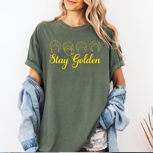 Live Like Rose, Dress Like Blanche, Think Like Dorothy, The Golden Girls Shirt, Stay Golden Shirt, Golden Movie Tee