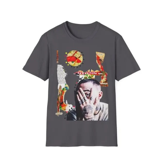Livnsol Unisex Softstyle Mac Miller T-Shirt, Sweatshirt, Hoodie Size S- 3XL, Menswear Top, Womenswear Top Underwear Streetwear Tropical Casual