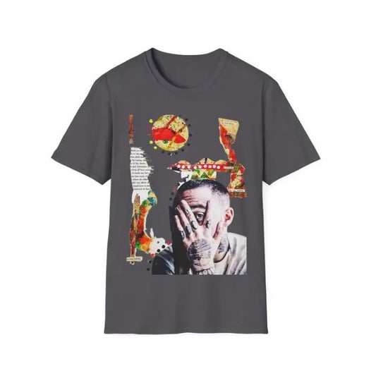 Livnsol Unisex Softstyle Mac Miller T-Shirt, Sweatshirt, Hoodie Size S- 3XL, Menswear Top, Womenswear Top Underwear Streetwear Tropical Casual